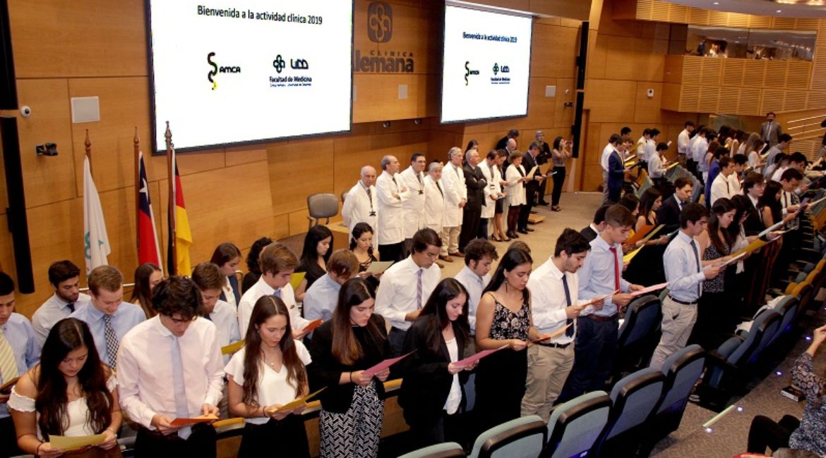 Bienvenida a la actividad clínica de los alumnos de la Facultad de Medicina CAS-UDD