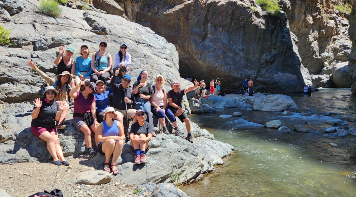 Hasta la reserva Coyanco llegaron los entusiastas del Trekking