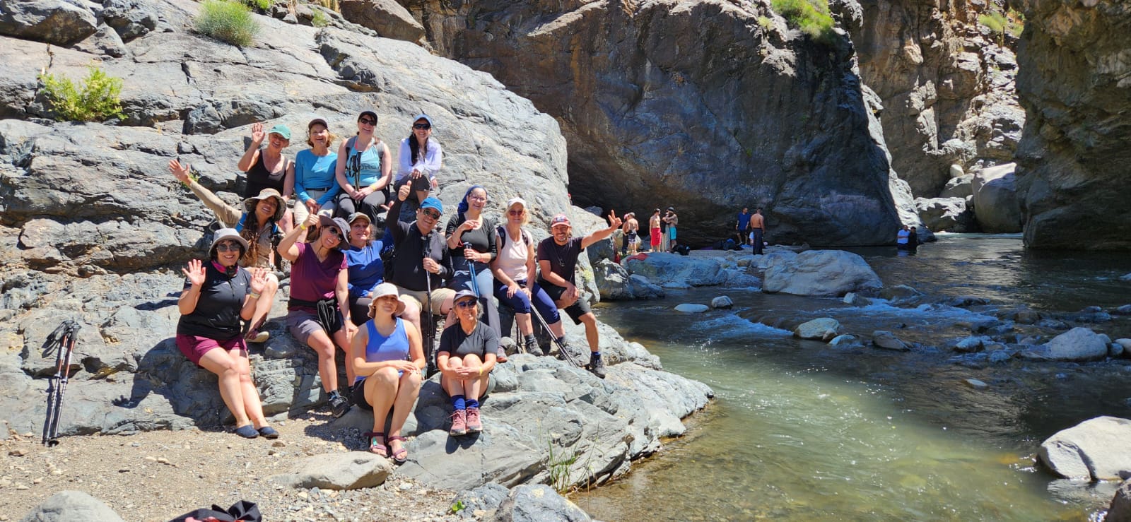 Hasta la reserva Coyanco llegaron los entusiastas del Trekking